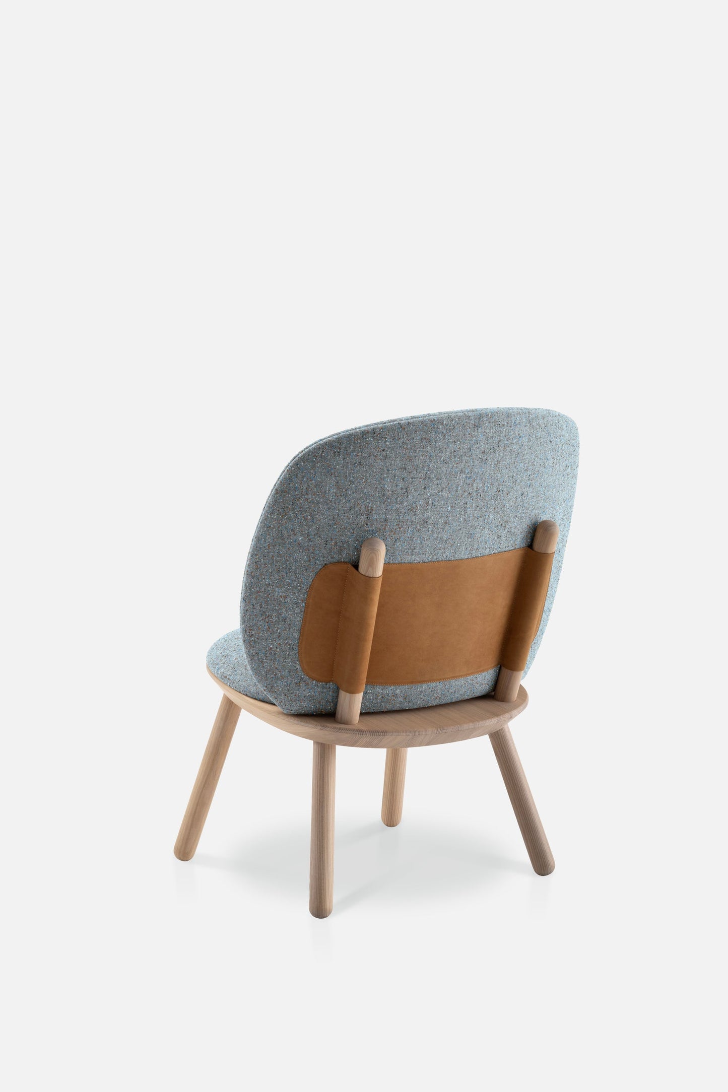 Naïve Low Chair Black Solid Ash