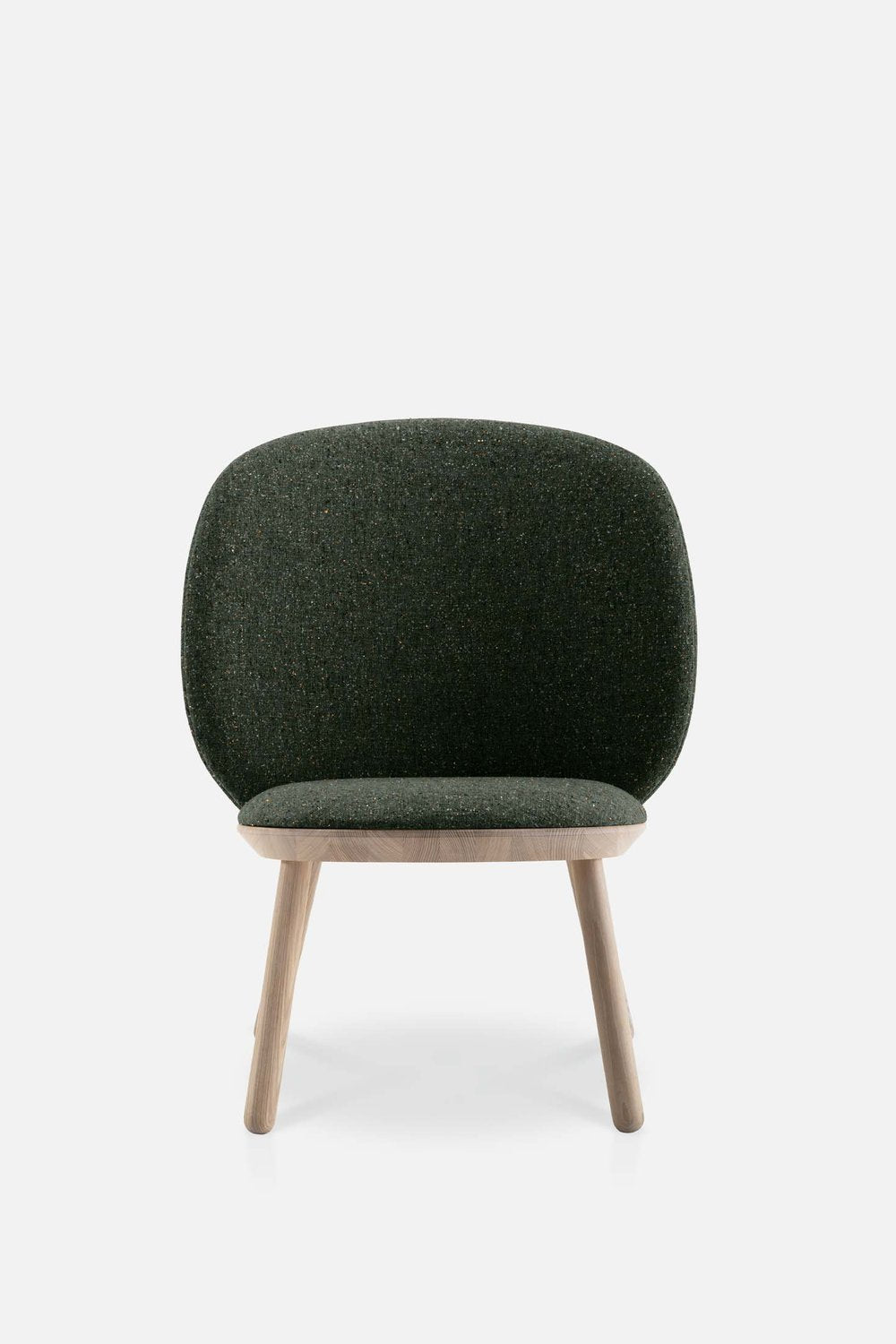 Naïve Low Chair Black Solid Ash
