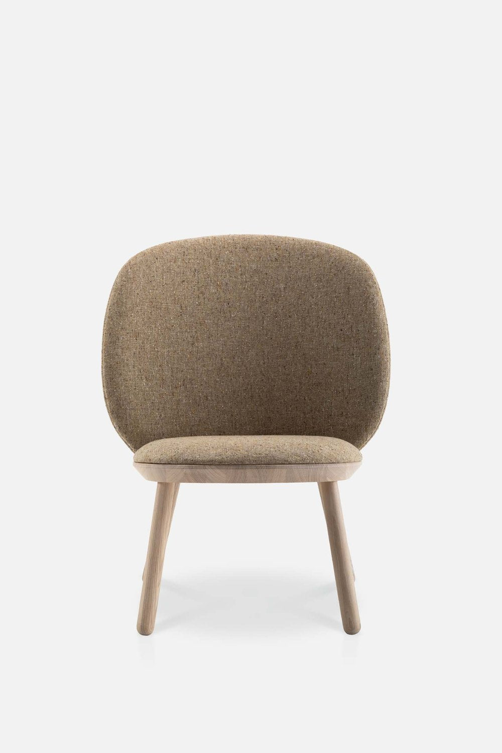 Naïve Low Chair Black Solid Ash
