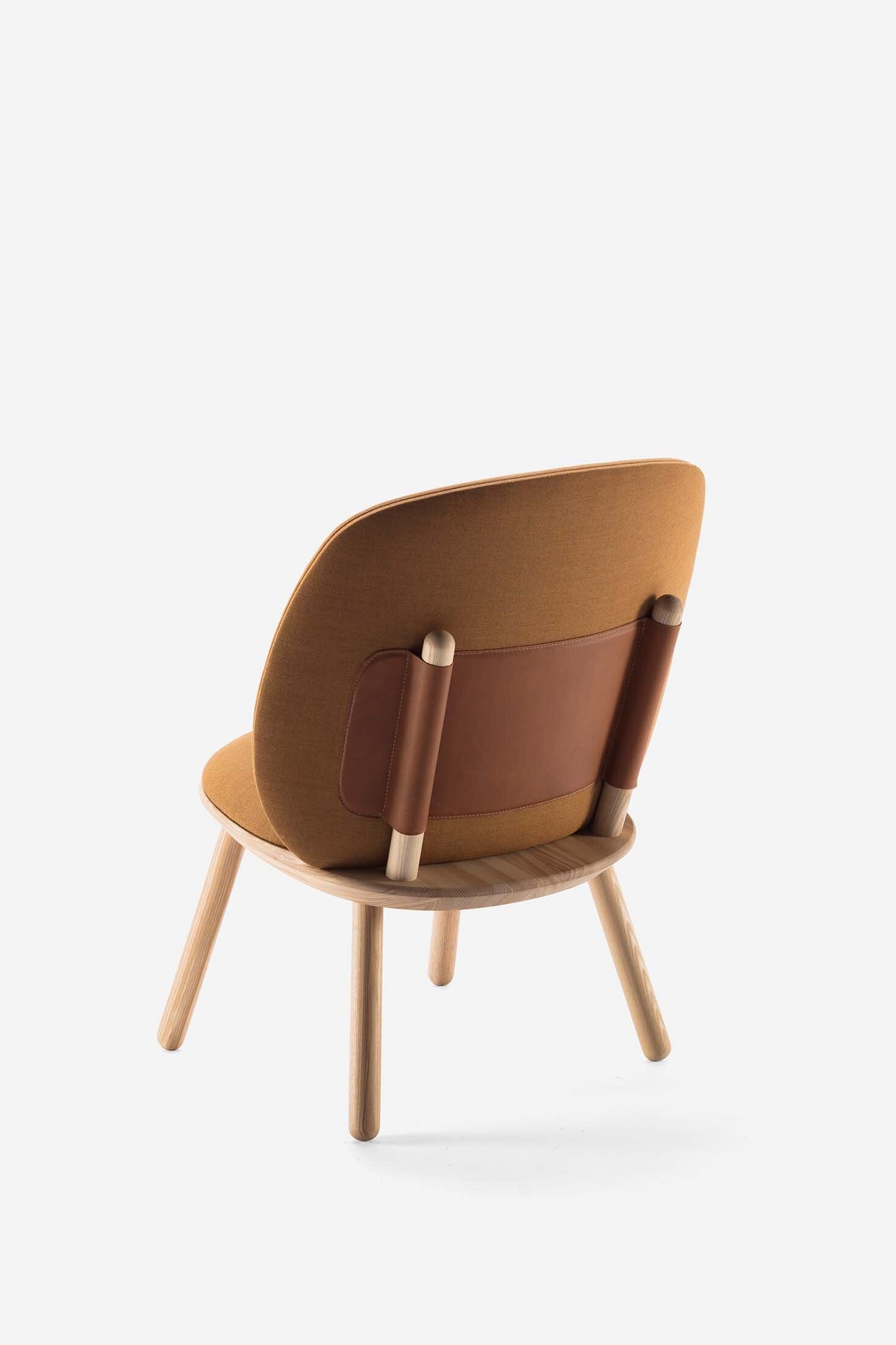 Naïve Low Chair Black Solid Ash