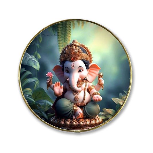  Wooden Wall Art Framed Spiritual Décor for Home, Temple & Office –