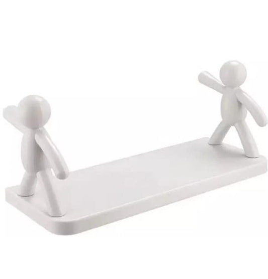 Floating Shelf, Wall Mounted for Bathroom Rack self Adhesive for